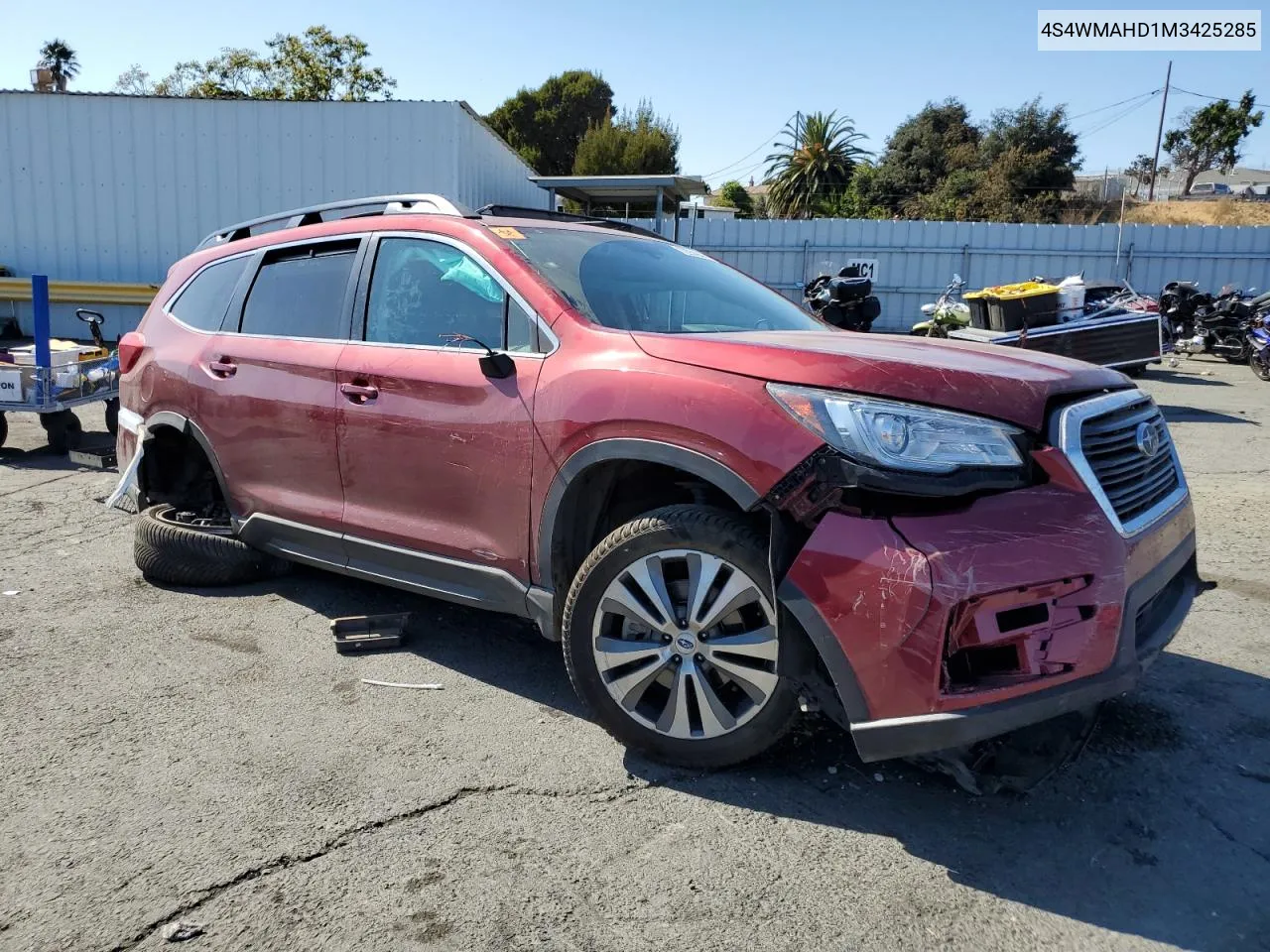 4S4WMAHD1M3425285 2021 Subaru Ascent Premium