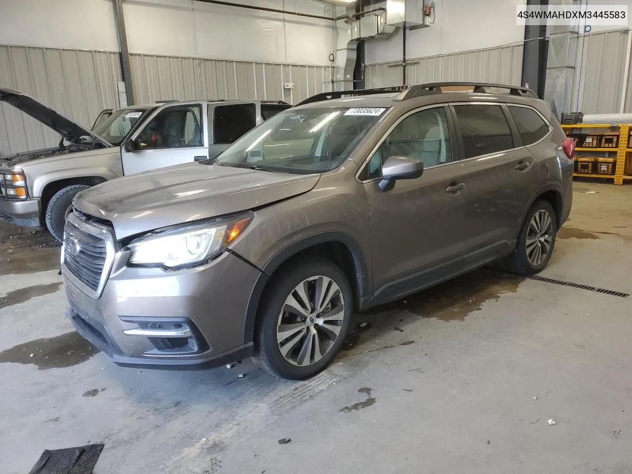 2021 Subaru Ascent Premium VIN: 4S4WMAHDXM3445583 Lot: 73035624