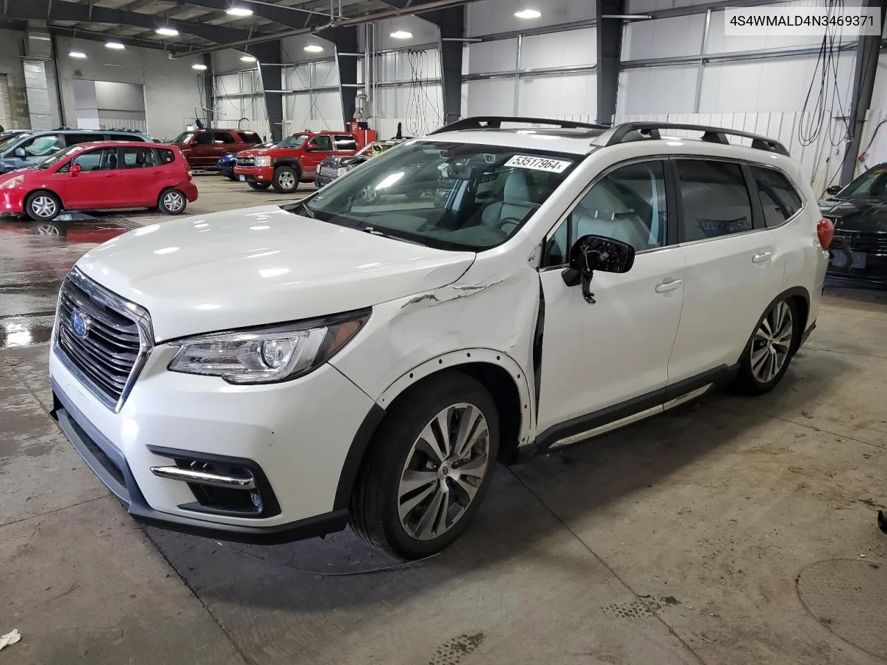 2022 Subaru Ascent Limited VIN: 4S4WMALD4N3469371 Lot: 53517964