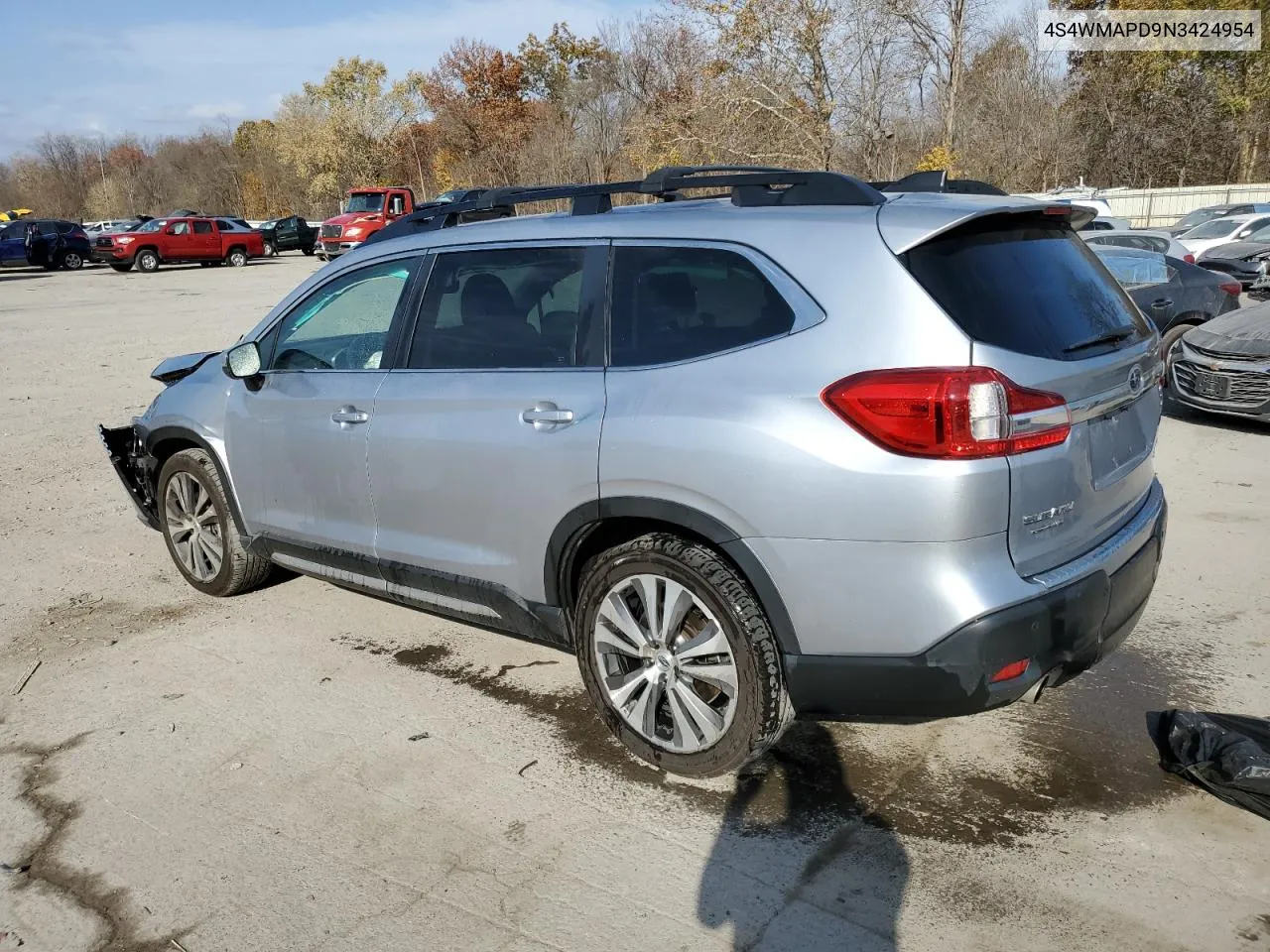 2022 Subaru Ascent Limited VIN: 4S4WMAPD9N3424954 Lot: 77749844