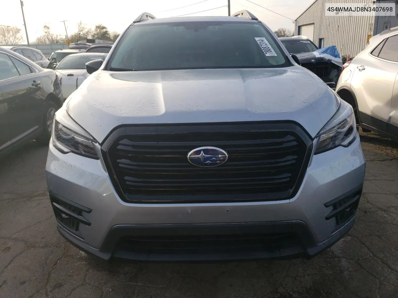 2022 Subaru Ascent Onyx Edition VIN: 4S4WMAJD8N3407698 Lot: 78087314