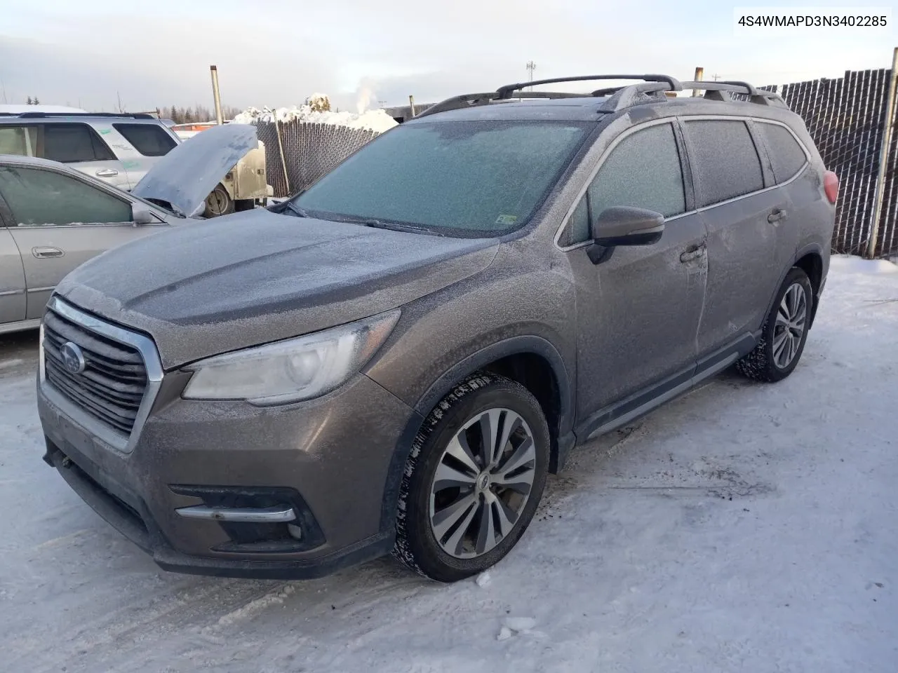 2022 Subaru Ascent Limited VIN: 4S4WMAPD3N3402285 Lot: 79886744