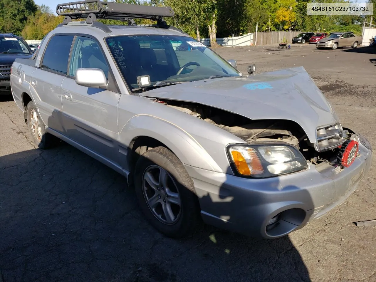 2003 Subaru Baja VIN: 4S4BT61C237103732 Lot: 73130794