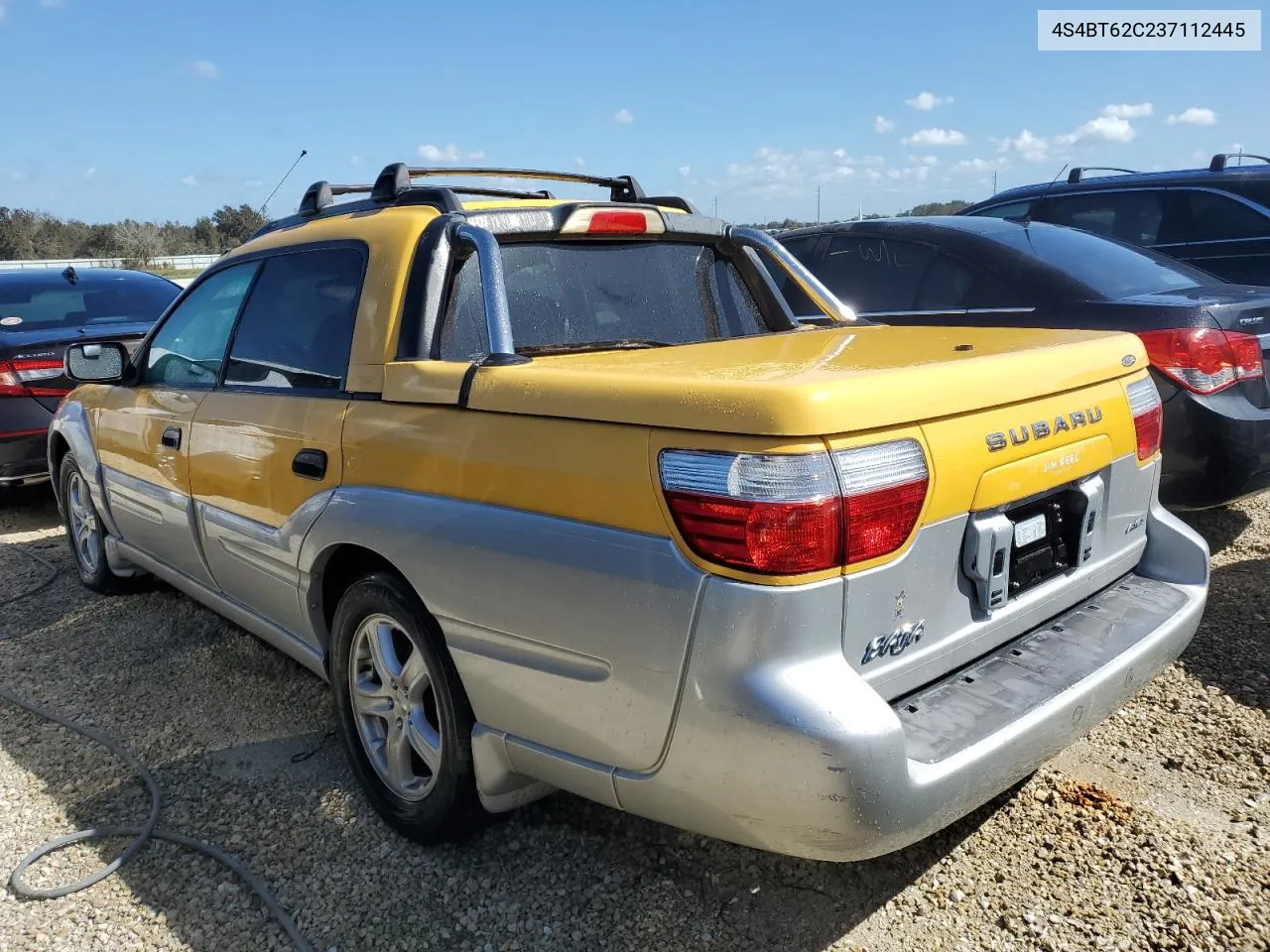 2003 Subaru Baja Sport VIN: 4S4BT62C237112445 Lot: 73951354