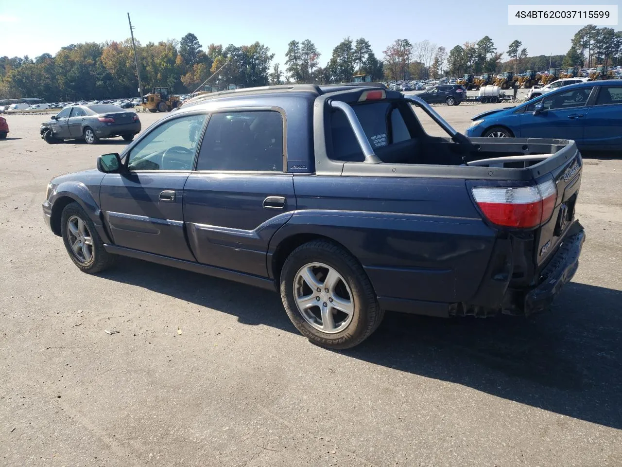 2003 Subaru Baja Sport VIN: 4S4BT62C037115599 Lot: 77589074