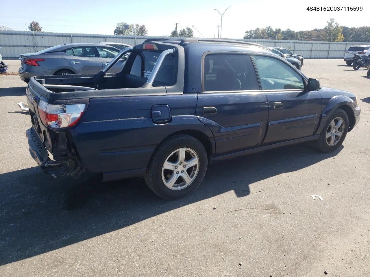 2003 Subaru Baja Sport VIN: 4S4BT62C037115599 Lot: 77589074