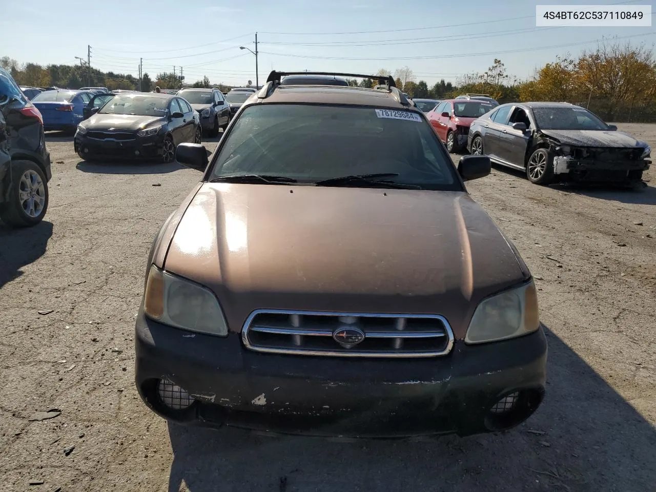 2003 Subaru Baja Sport VIN: 4S4BT62C537110849 Lot: 78729684