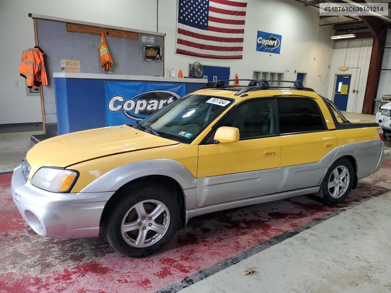 2003 Subaru Baja VIN: 4S4BT61C636101214 Lot: 79017454