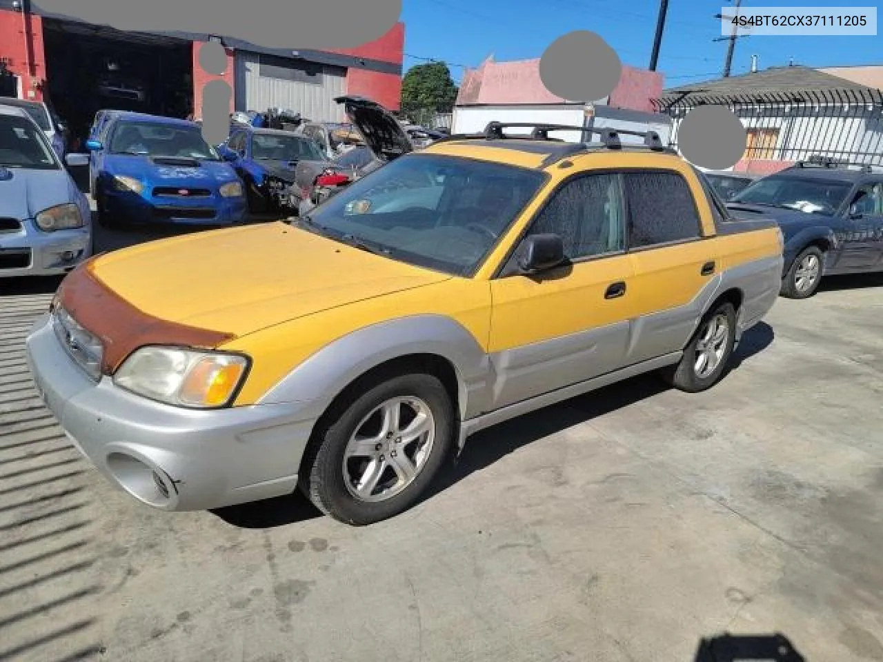 2003 Subaru Baja Sport VIN: 4S4BT62CX37111205 Lot: 79582764