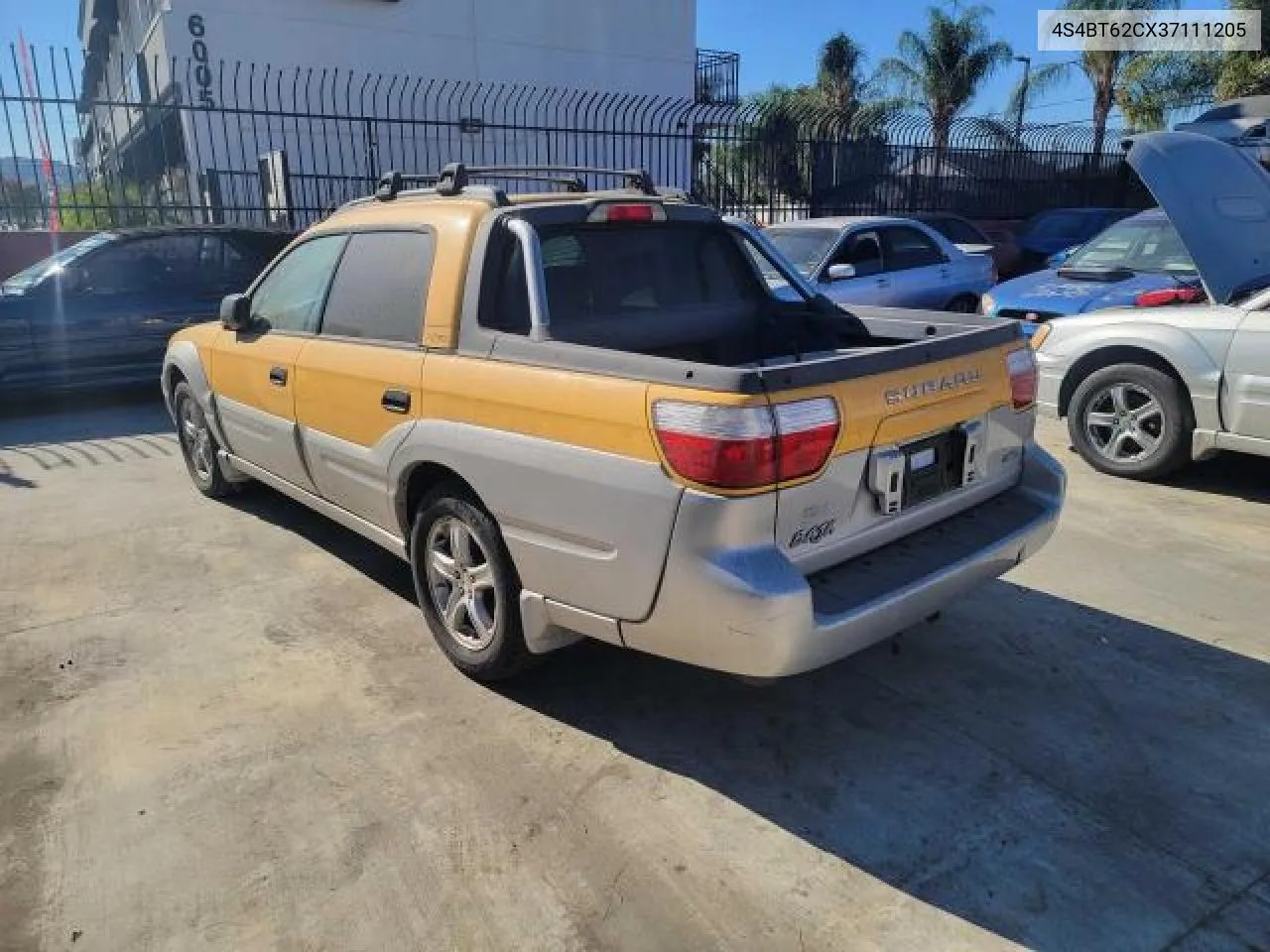 2003 Subaru Baja Sport VIN: 4S4BT62CX37111205 Lot: 79582764