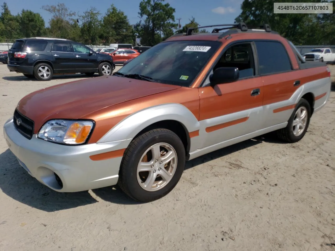 2005 Subaru Baja Sport VIN: 4S4BT62C657107803 Lot: 74328824