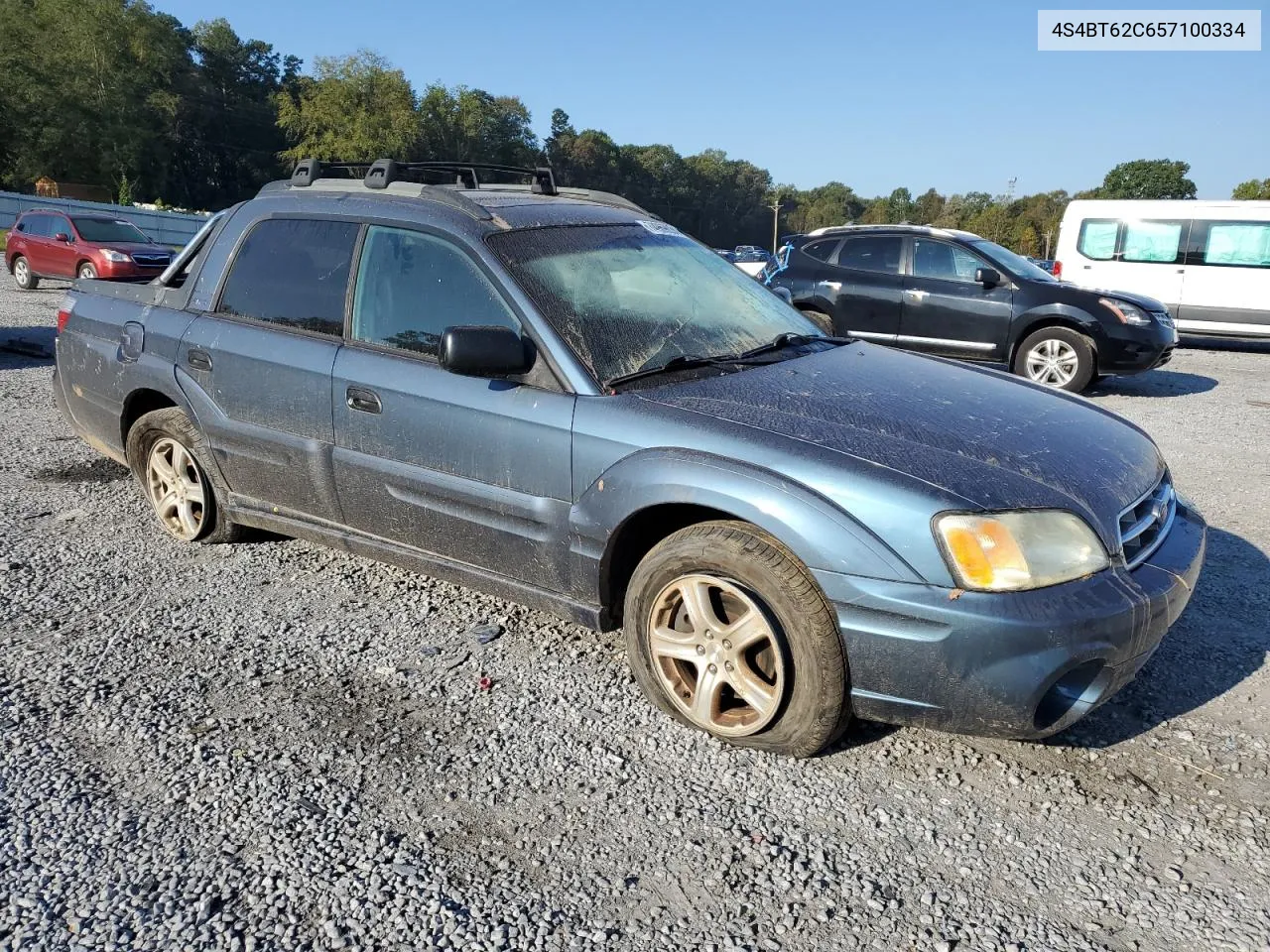 2005 Subaru Baja Sport VIN: 4S4BT62C657100334 Lot: 74969034