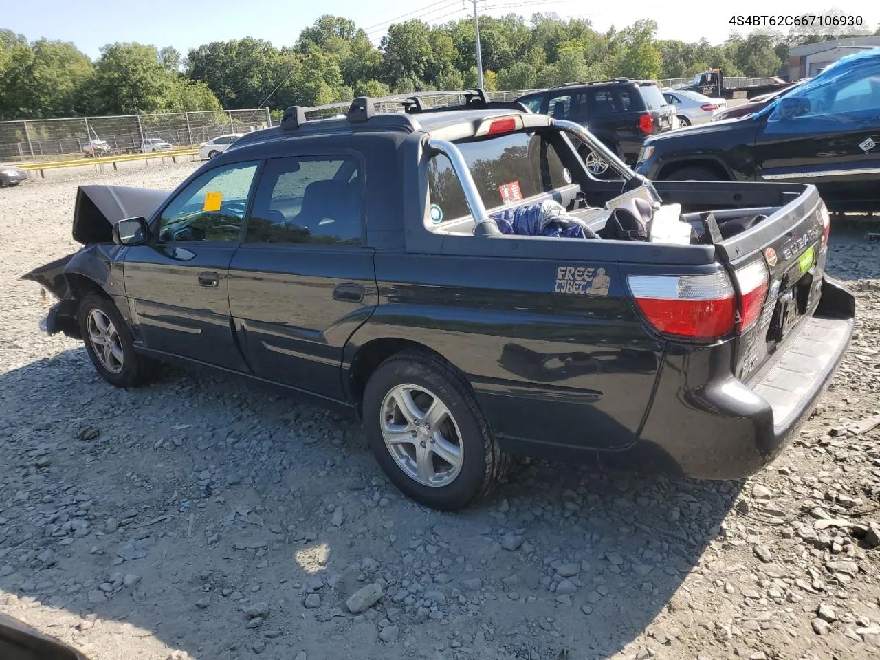 2006 Subaru Baja Sport VIN: 4S4BT62C667106930 Lot: 70958114