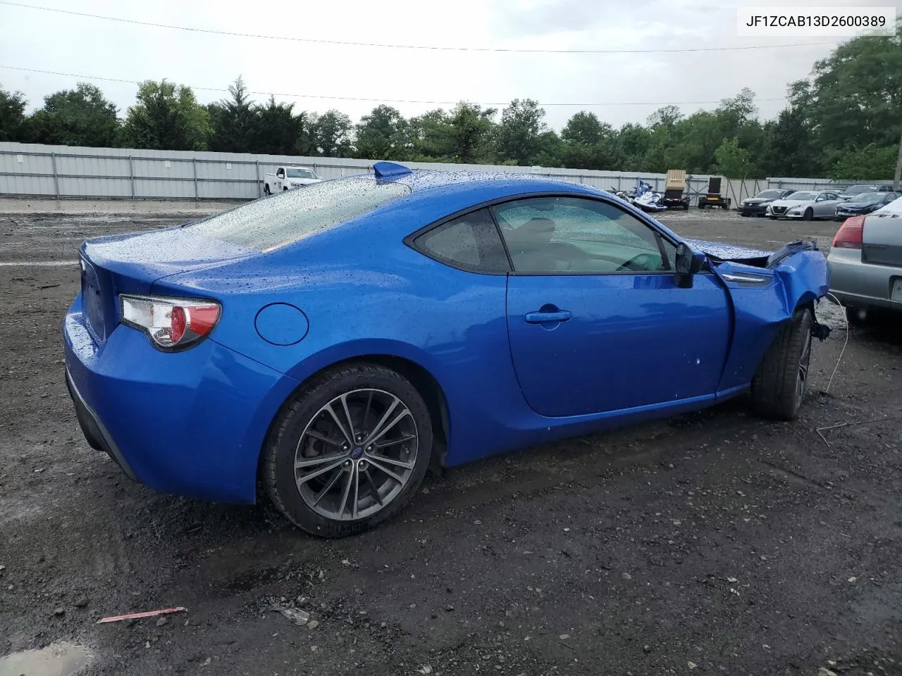 2013 Subaru Brz 2.0 Premium VIN: JF1ZCAB13D2600389 Lot: 65992504