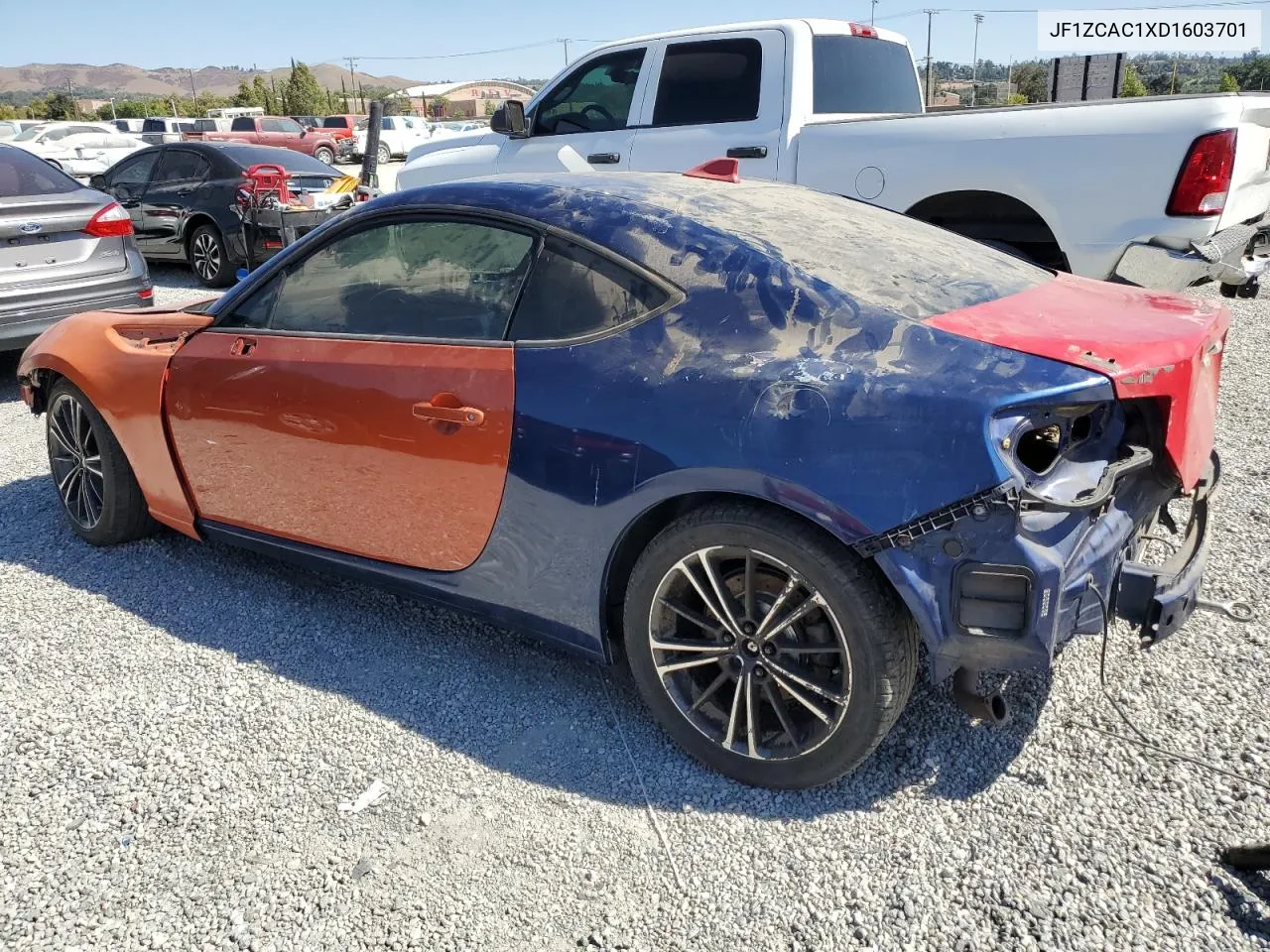 2013 Subaru Brz 2.0 Limited VIN: JF1ZCAC1XD1603701 Lot: 68687074