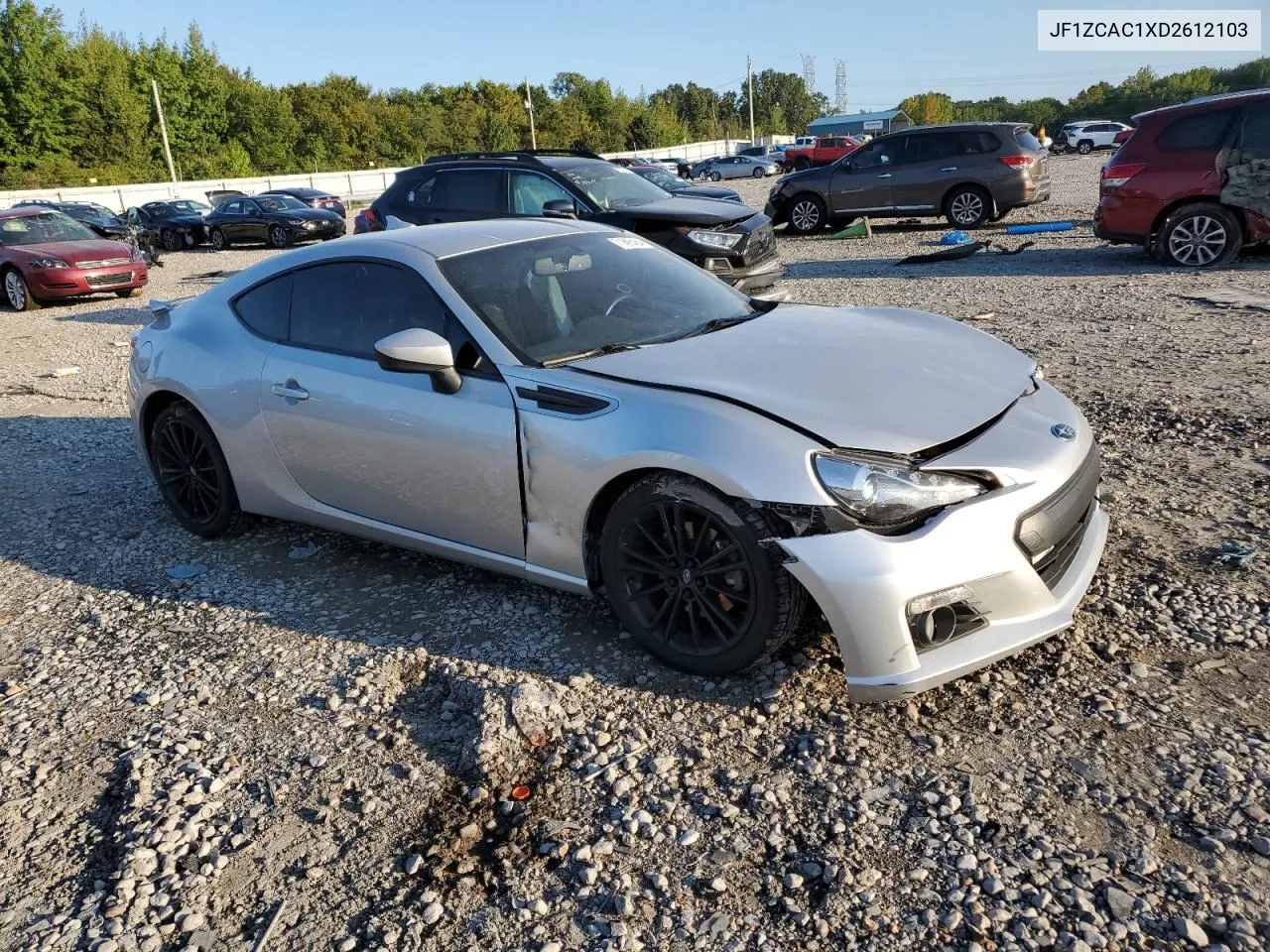 2013 Subaru Brz 2.0 Limited VIN: JF1ZCAC1XD2612103 Lot: 71895454