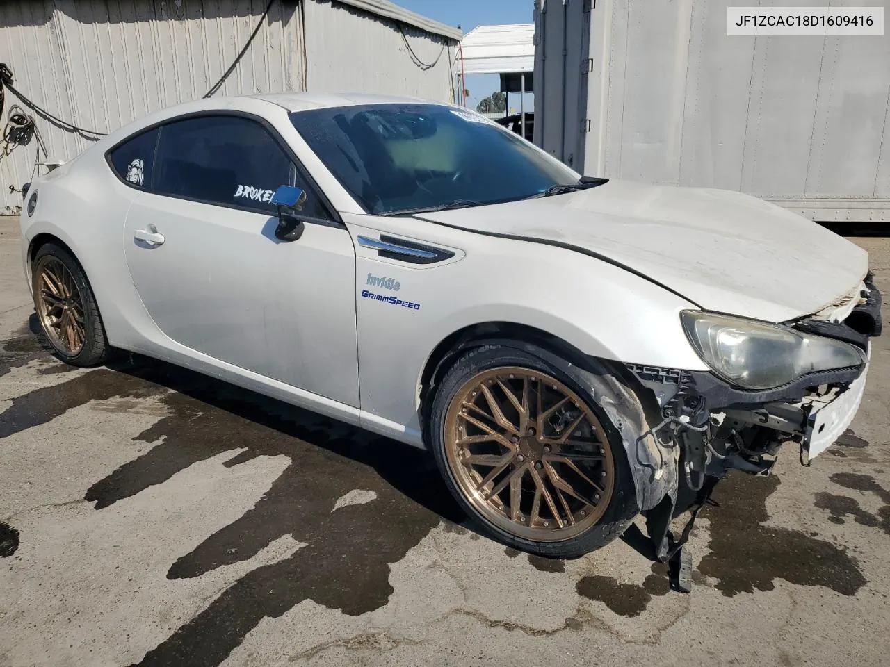 2013 Subaru Brz 2.0 Limited VIN: JF1ZCAC18D1609416 Lot: 72094884