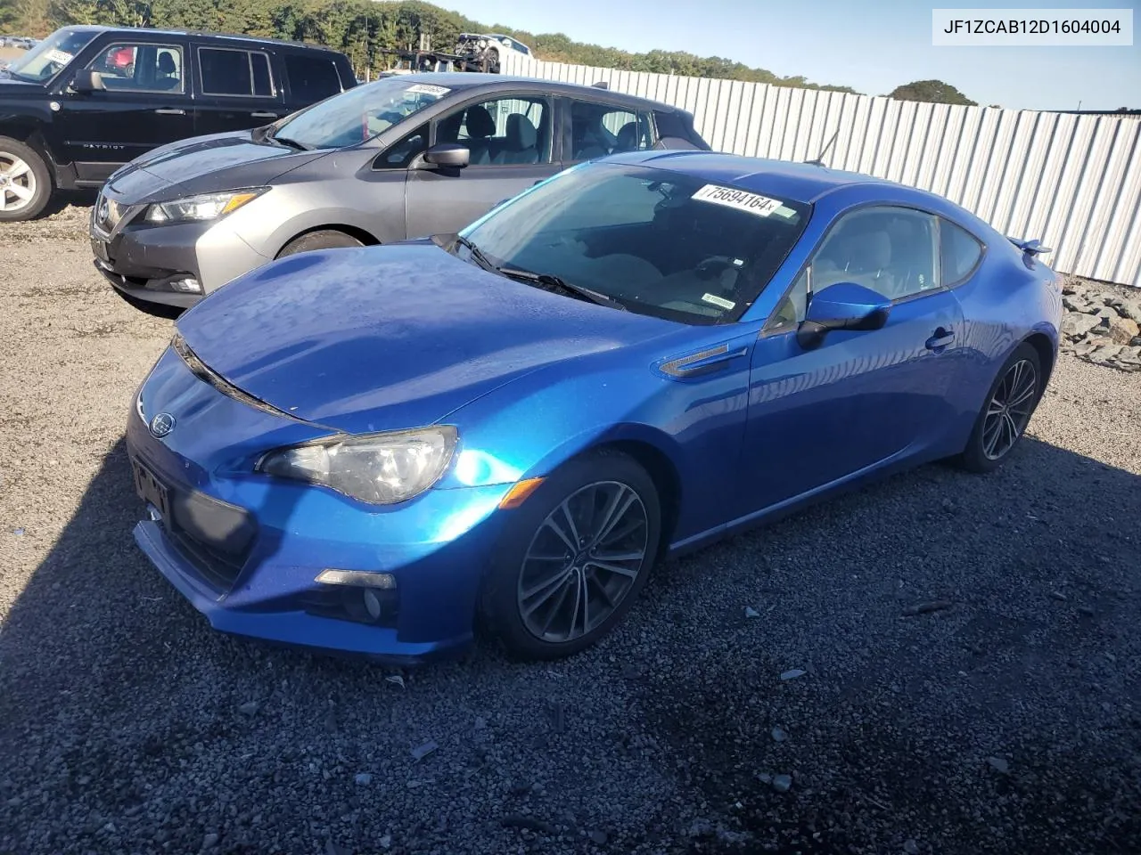 2013 Subaru Brz 2.0 Premium VIN: JF1ZCAB12D1604004 Lot: 75694164