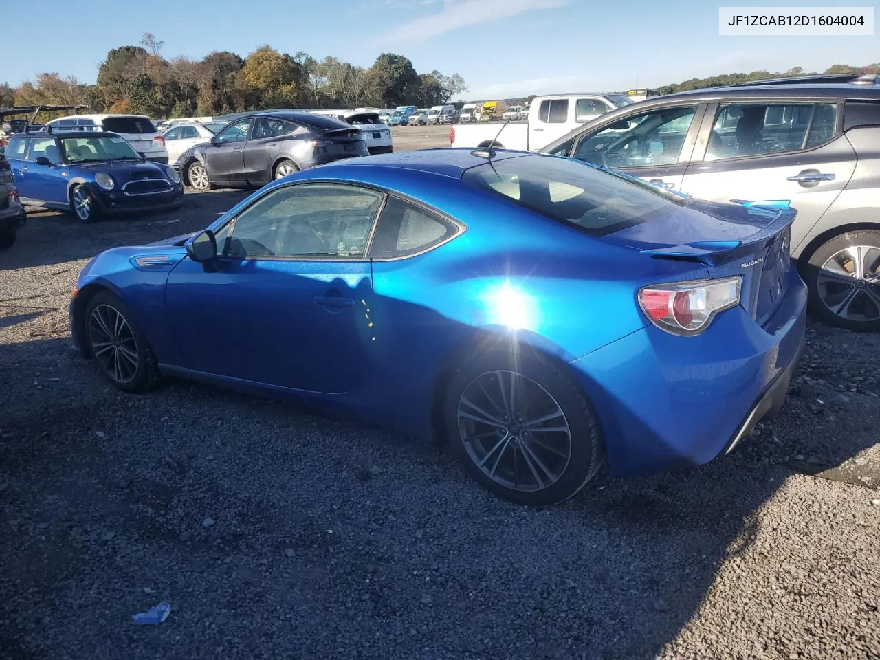 2013 Subaru Brz 2.0 Premium VIN: JF1ZCAB12D1604004 Lot: 75694164