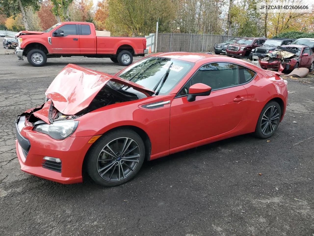 2013 Subaru Brz 2.0 Premium VIN: JF1ZCAB14D2606606 Lot: 80645144