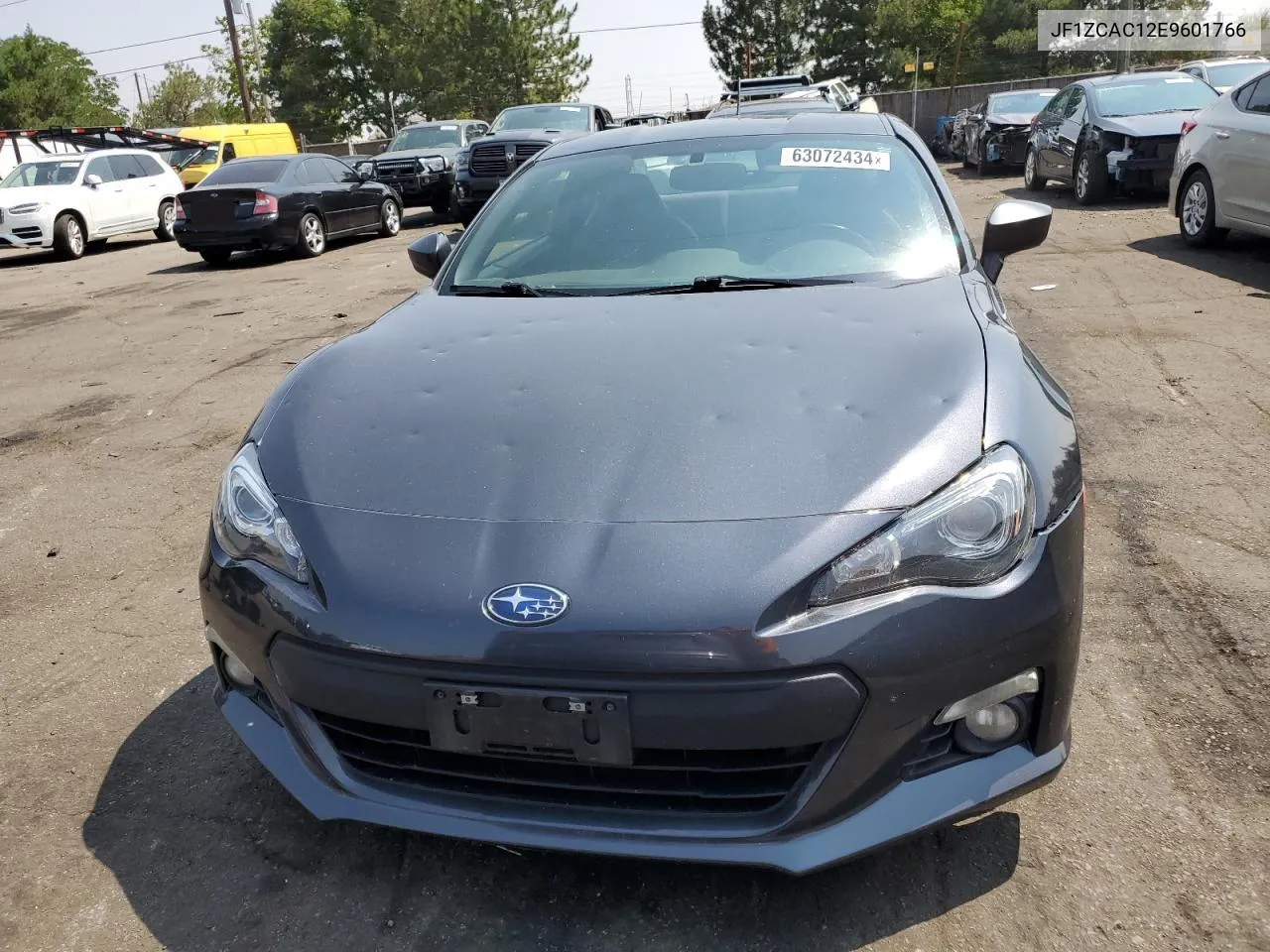 2014 Subaru Brz 2.0 Limited VIN: JF1ZCAC12E9601766 Lot: 63072434