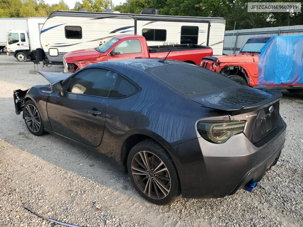 JF1ZCAC16E9602919 2014 Subaru Brz 2.0 Limited