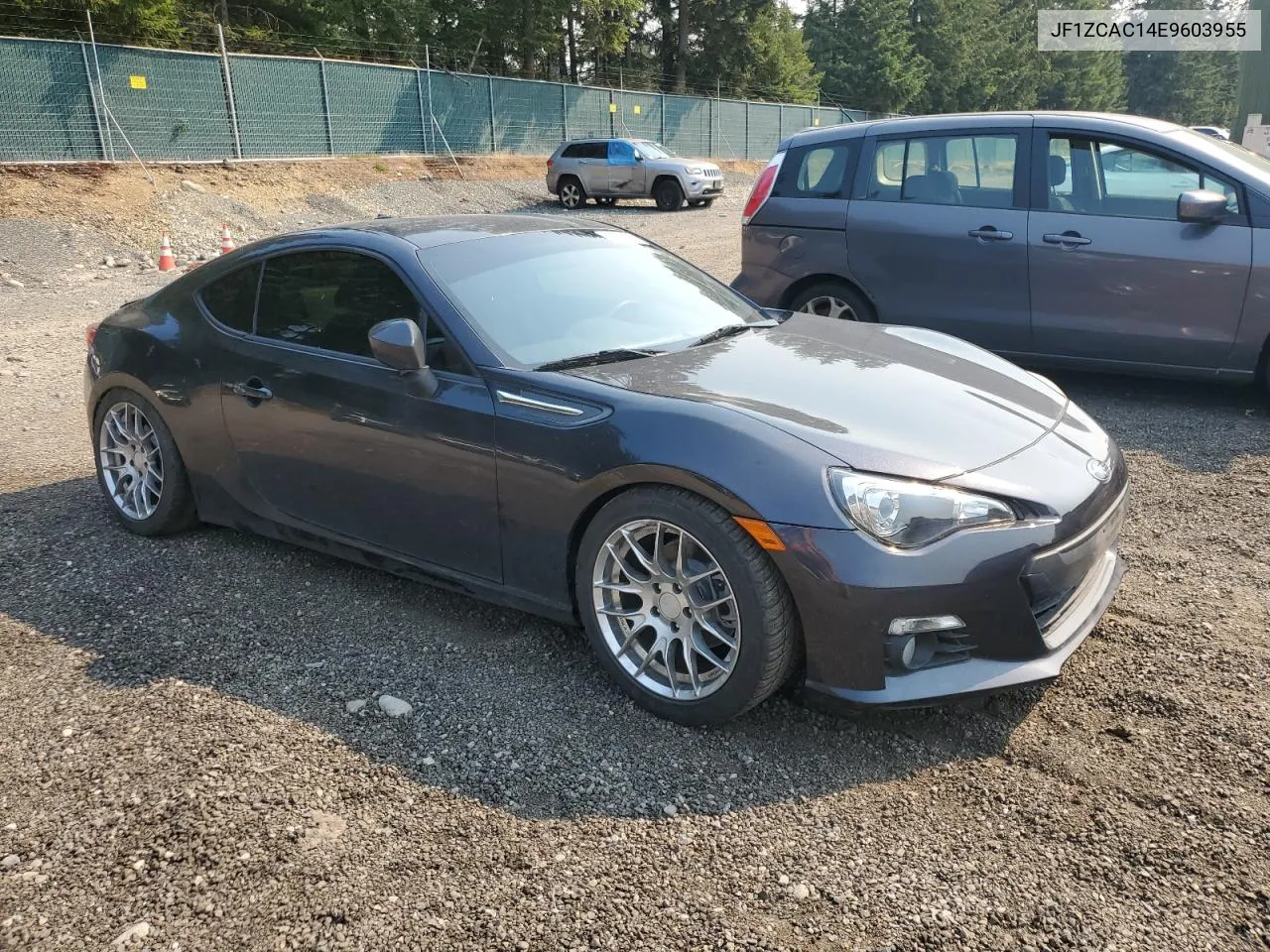 JF1ZCAC14E9603955 2014 Subaru Brz 2.0 Limited