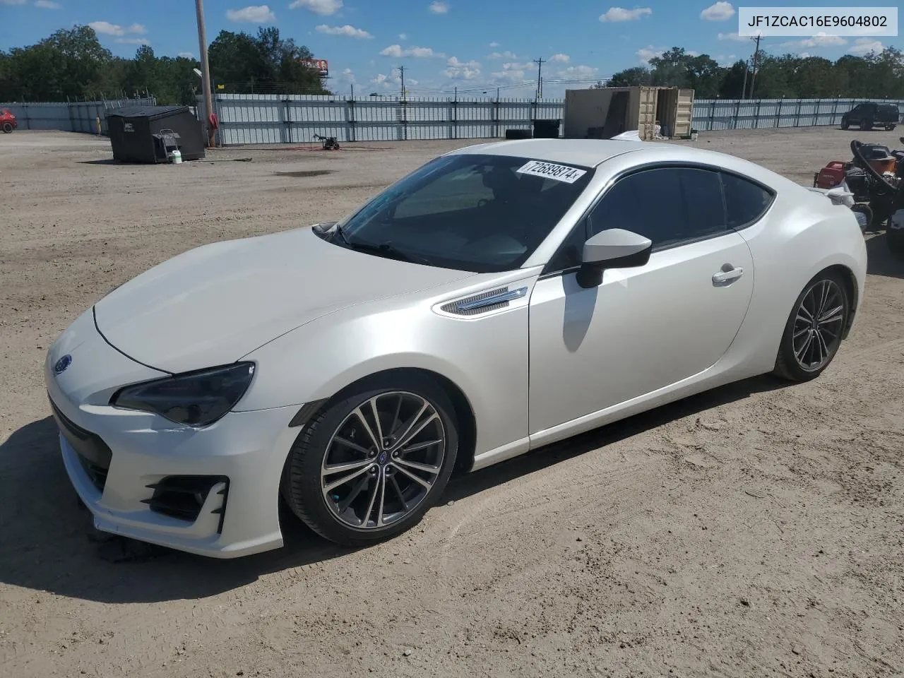 JF1ZCAC16E9604802 2014 Subaru Brz 2.0 Limited