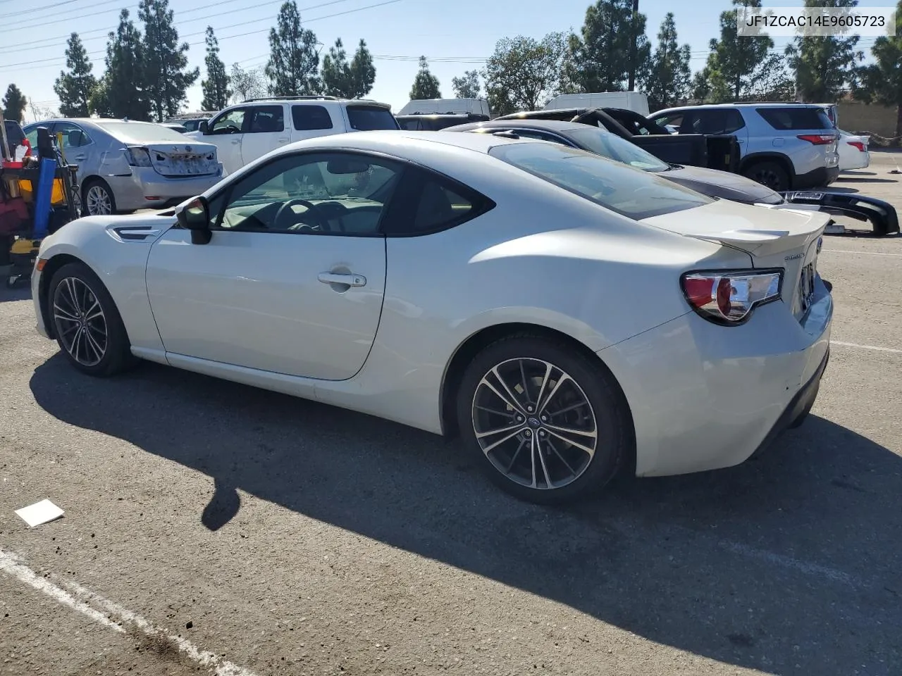 2014 Subaru Brz 2.0 Limited VIN: JF1ZCAC14E9605723 Lot: 73425514