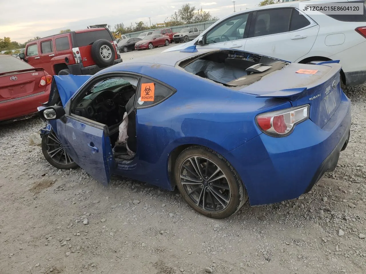 2014 Subaru Brz 2.0 Limited VIN: JF1ZCAC15E8604120 Lot: 76041324