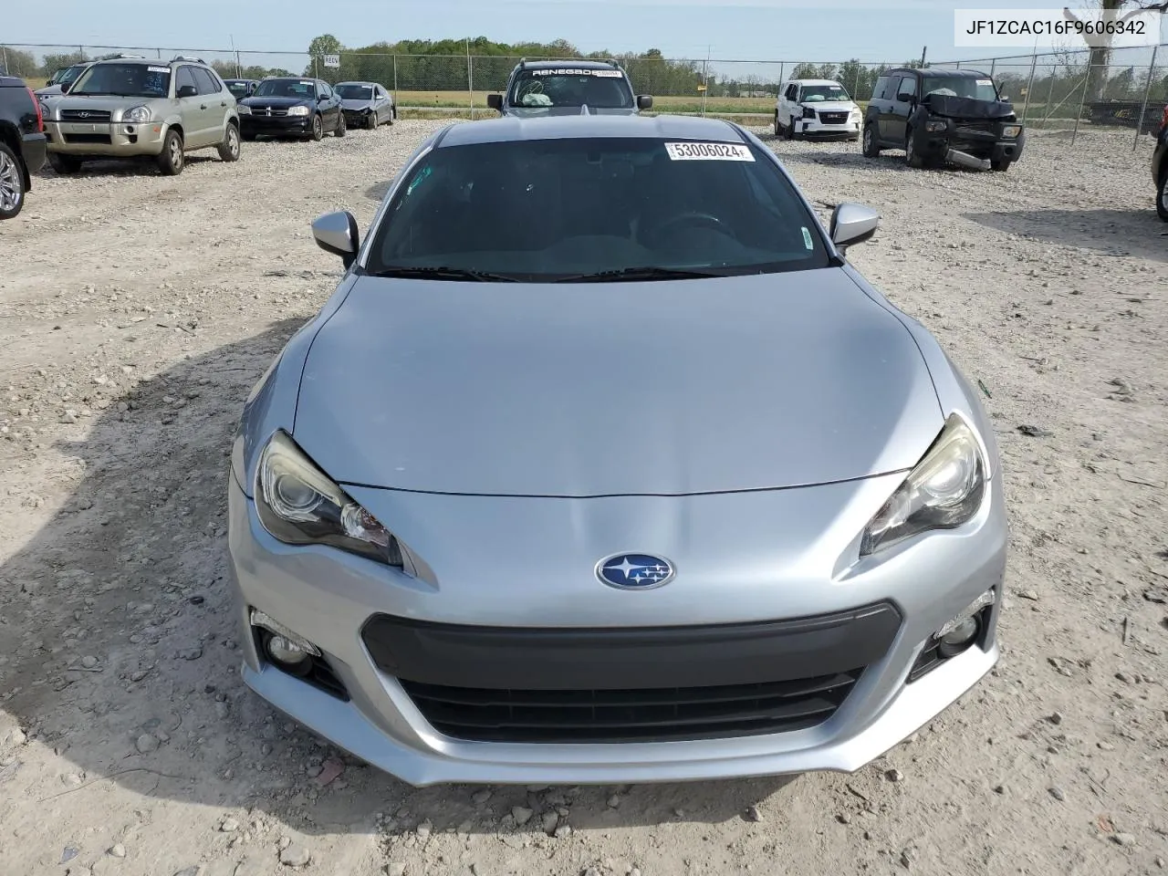 2015 Subaru Brz 2.0 Limited VIN: JF1ZCAC16F9606342 Lot: 53006024