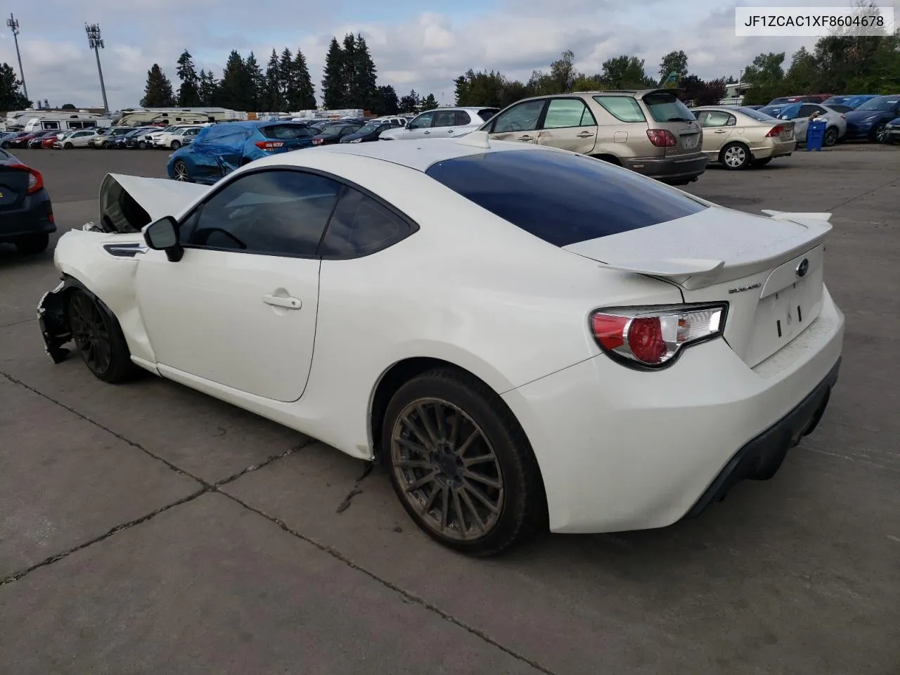 2015 Subaru Brz 2.0 Limited VIN: JF1ZCAC1XF8604678 Lot: 71446054