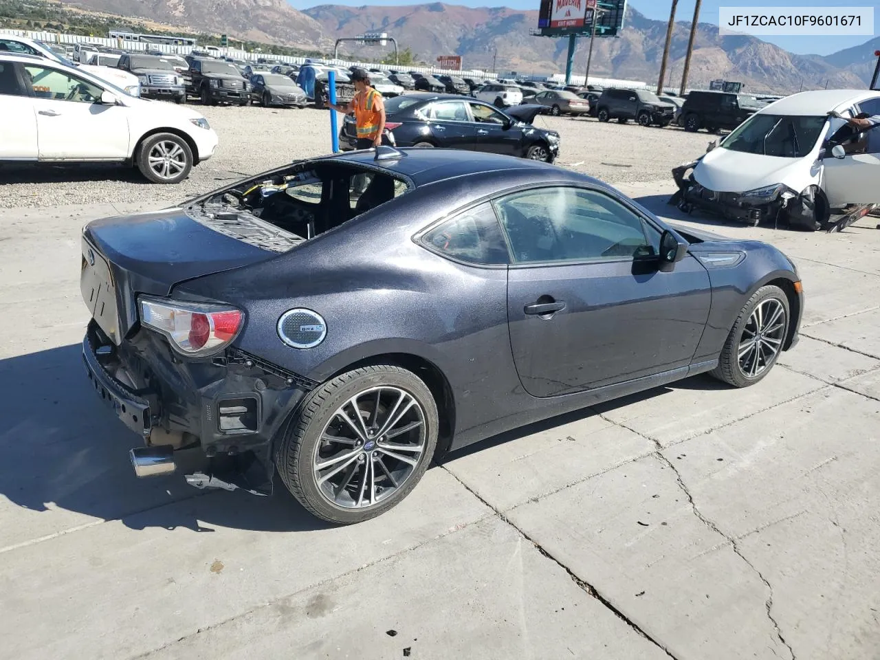 2015 Subaru Brz 2.0 Limited VIN: JF1ZCAC10F9601671 Lot: 73698664