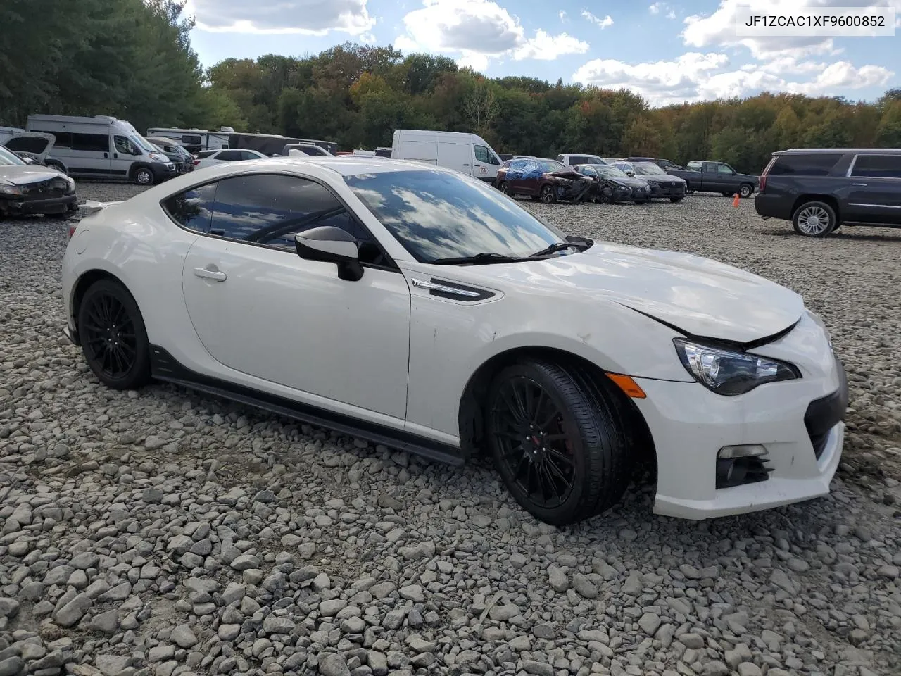 2015 Subaru Brz 2.0 Limited VIN: JF1ZCAC1XF9600852 Lot: 74899194