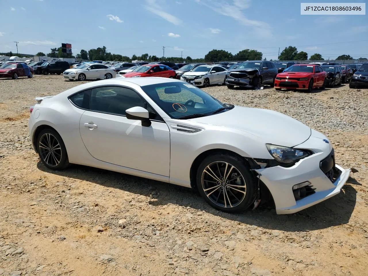 2016 Subaru Brz 2.0 Limited VIN: JF1ZCAC18G8603496 Lot: 65791344