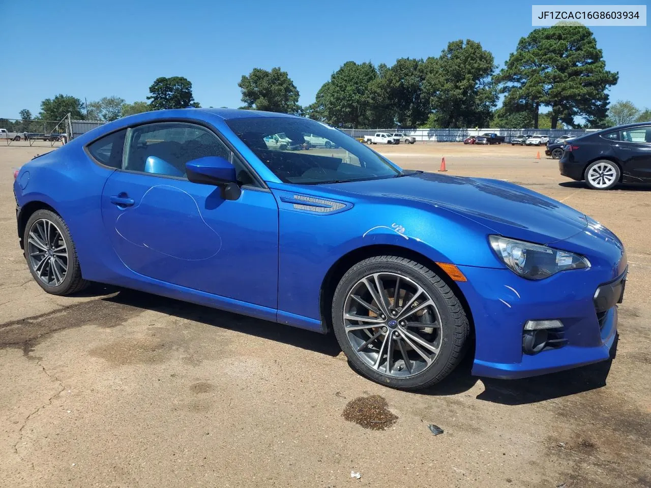 2016 Subaru Brz 2.0 Limited VIN: JF1ZCAC16G8603934 Lot: 72348264