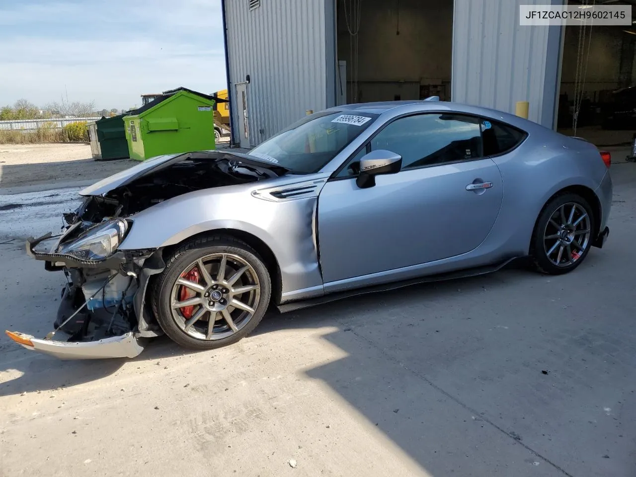 2017 Subaru Brz 2.0 Limited VIN: JF1ZCAC12H9602145 Lot: 69996784