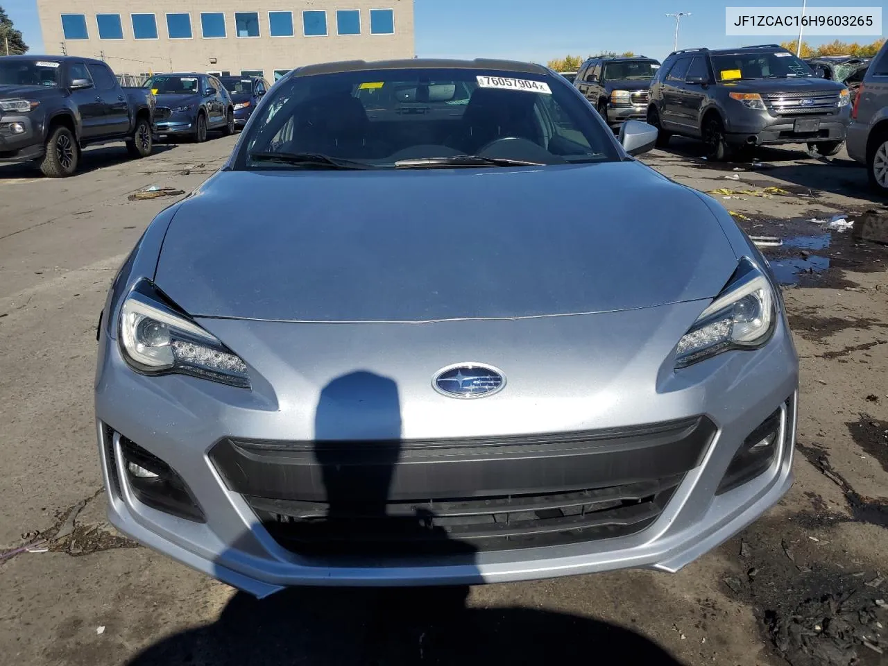 2017 Subaru Brz 2.0 Limited VIN: JF1ZCAC16H9603265 Lot: 76057904