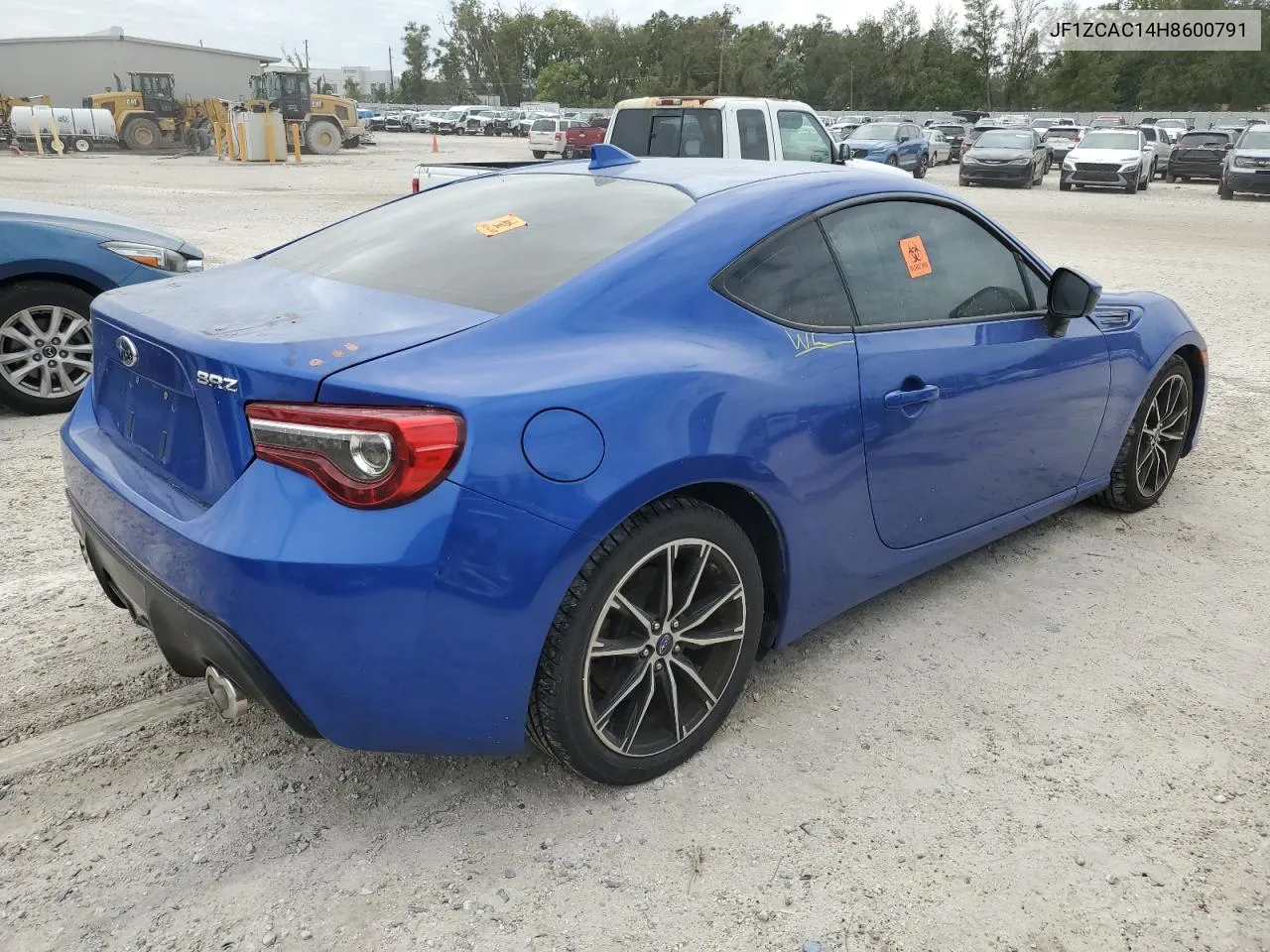 2017 Subaru Brz 2.0 Limited VIN: JF1ZCAC14H8600791 Lot: 76173924