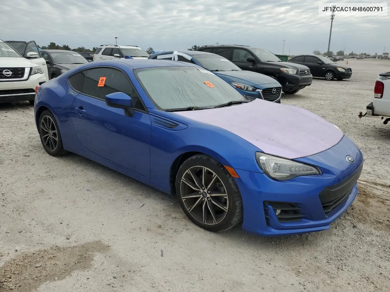 2017 Subaru Brz 2.0 Limited VIN: JF1ZCAC14H8600791 Lot: 76173924