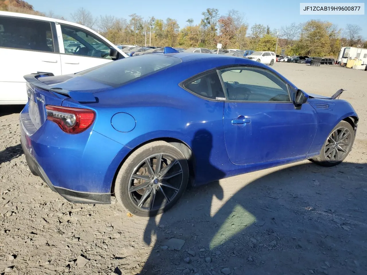 2017 Subaru Brz 2.0 Premium VIN: JF1ZCAB19H9600877 Lot: 76945304