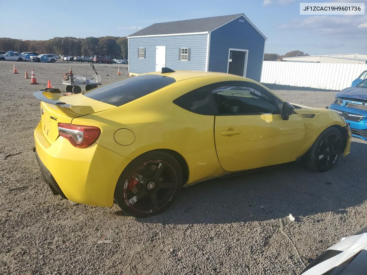 2017 Subaru Brz 2.0 Limited VIN: JF1ZCAC19H9601736 Lot: 77391524