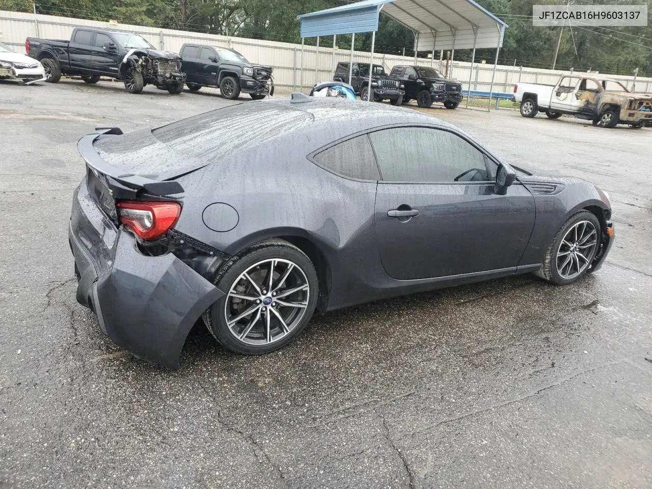 2017 Subaru Brz 2.0 Premium VIN: JF1ZCAB16H9603137 Lot: 79832194