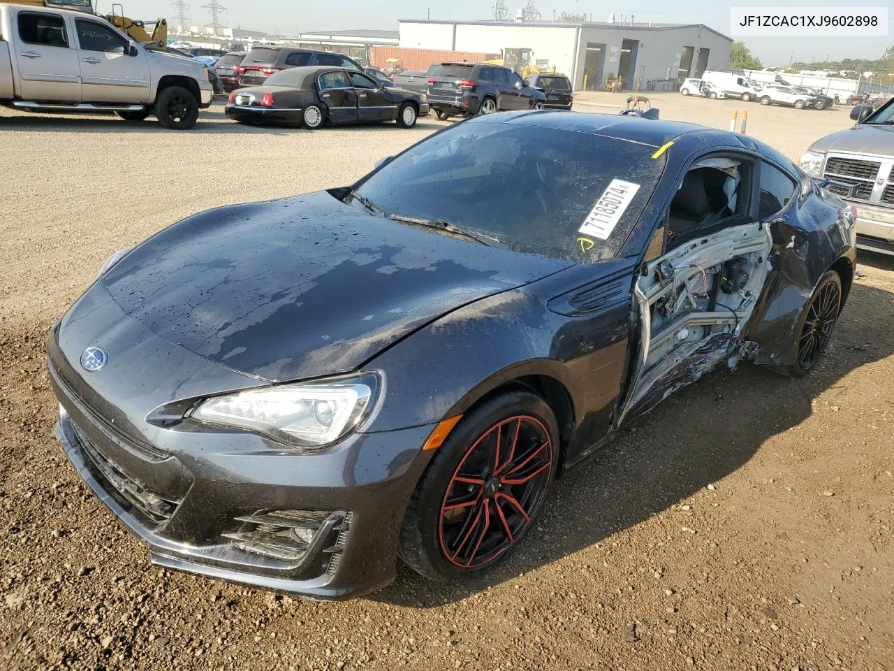 JF1ZCAC1XJ9602898 2018 Subaru Brz 2.0 Limited