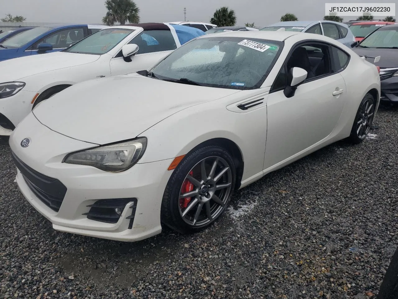 JF1ZCAC17J9602230 2018 Subaru Brz 2.0 Limited