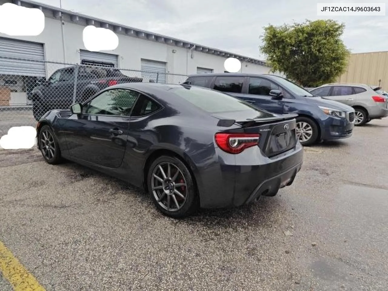 JF1ZCAC14J9603643 2018 Subaru Brz 2.0 Limited