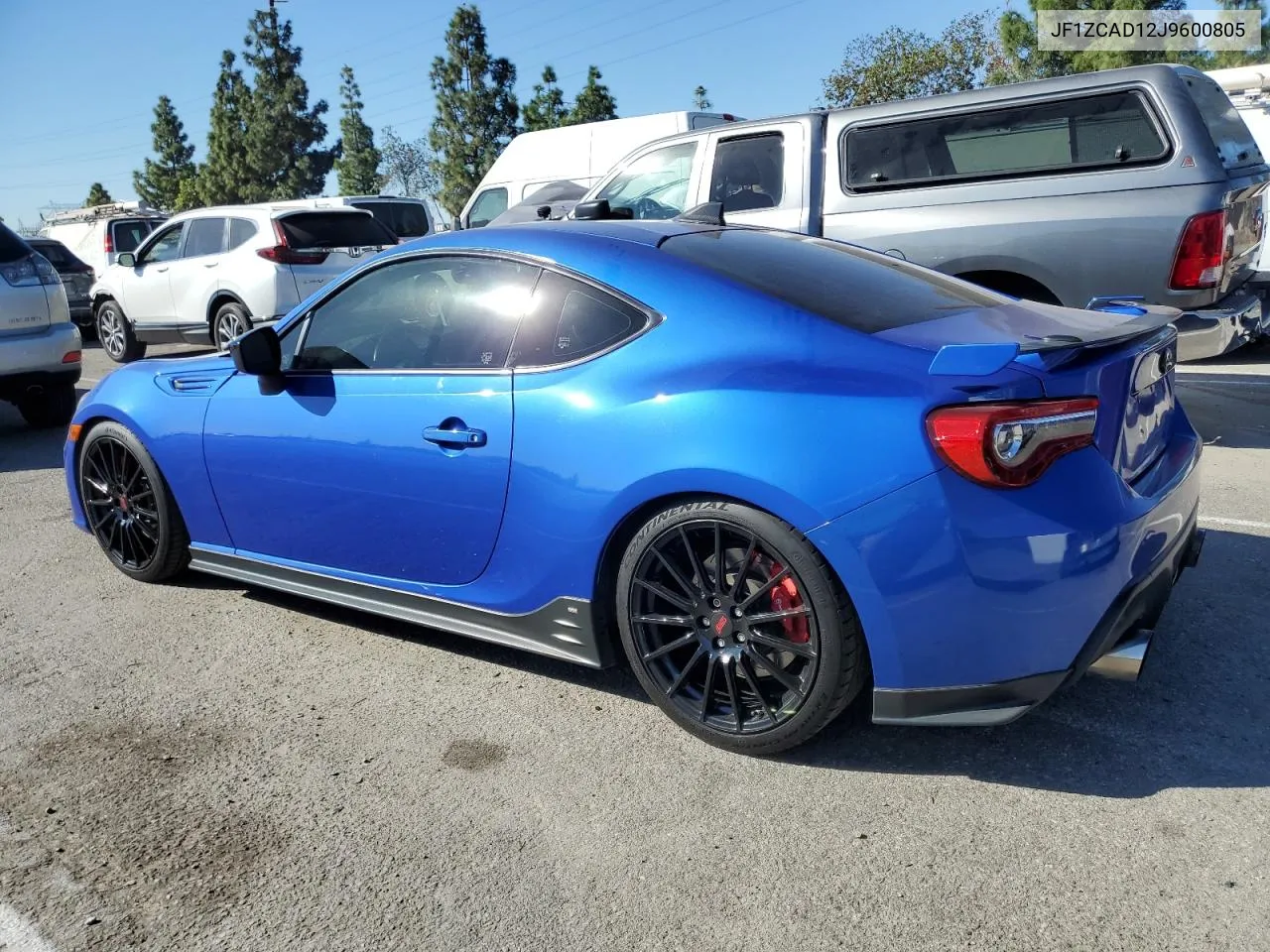 2018 Subaru Brz 2.0 Ts VIN: JF1ZCAD12J9600805 Lot: 77439764