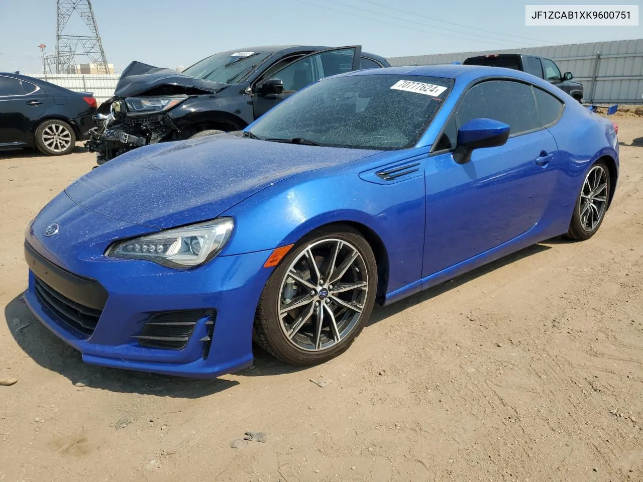 2019 Subaru Brz Premium VIN: JF1ZCAB1XK9600751 Lot: 70777624