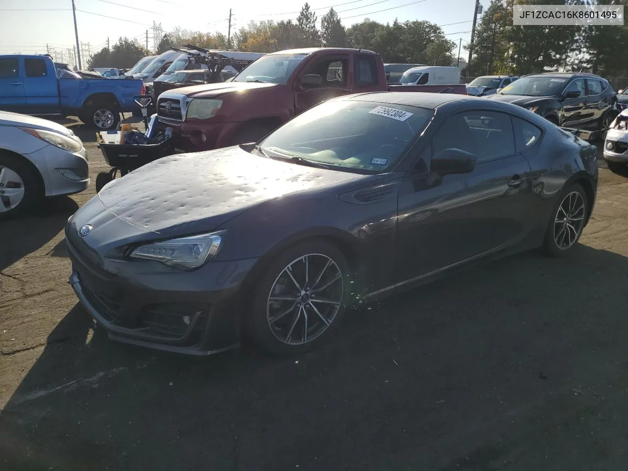 2019 Subaru Brz Limited VIN: JF1ZCAC16K8601495 Lot: 72992304