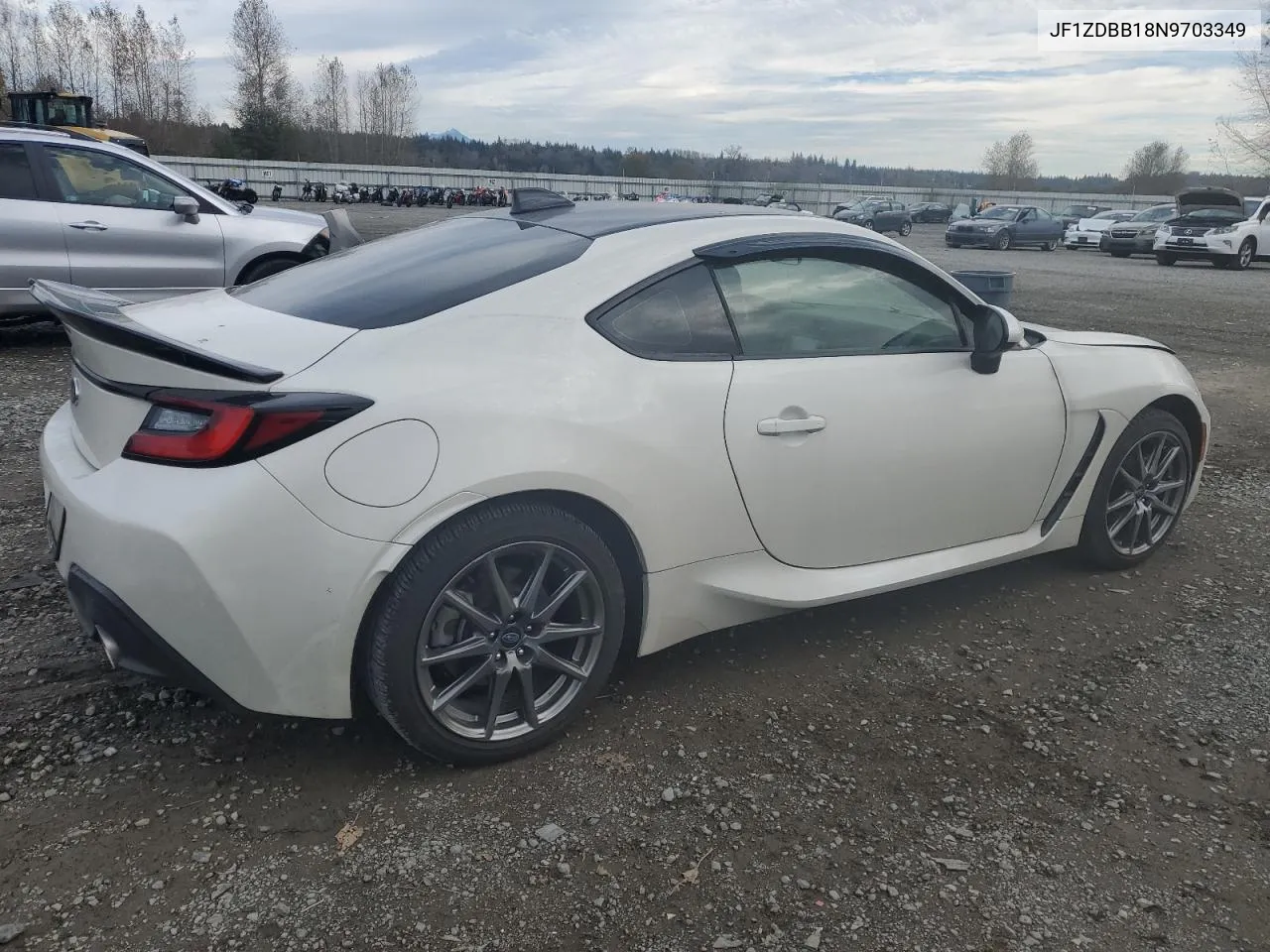 2022 Subaru Brz Premium VIN: JF1ZDBB18N9703349 Lot: 78102244